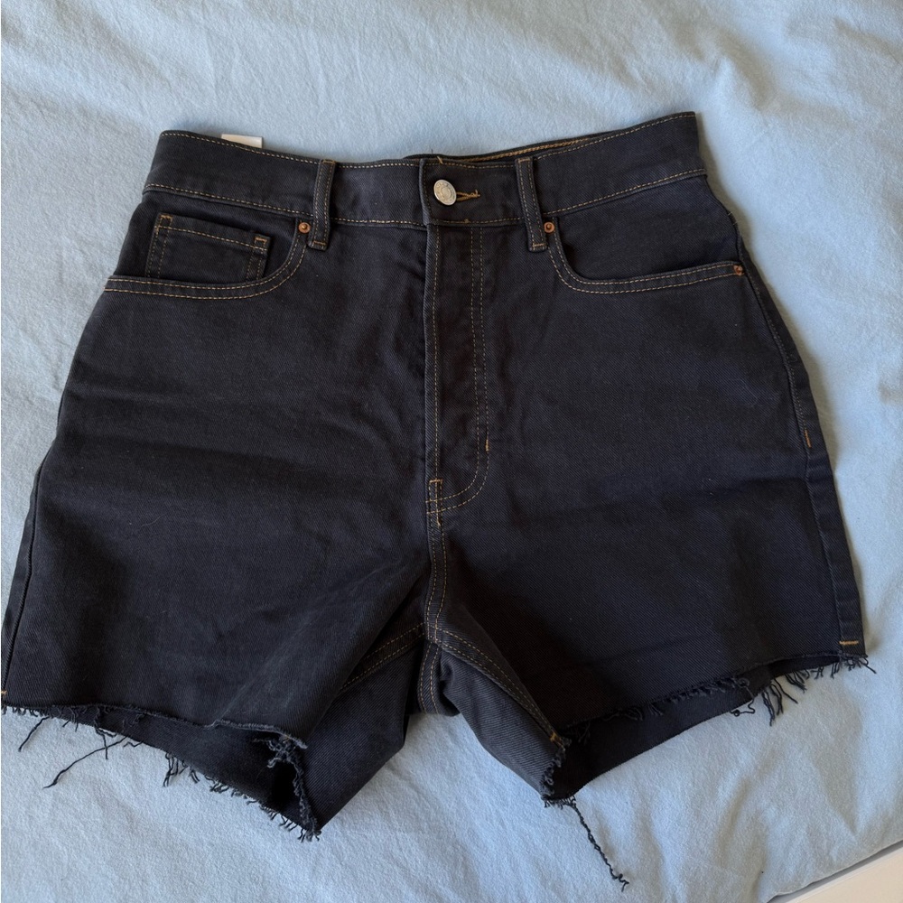 Pacsun mid length jean shorts